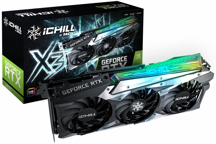 INNO3D GEFORCE RTX 3070 ICHILL X3 LHR